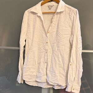 Orvis Crisp White Long Sleeve Shirt